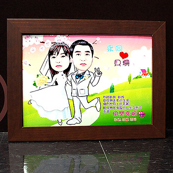 原木色A3木框(Q版畫加購商品-不含Q畫)